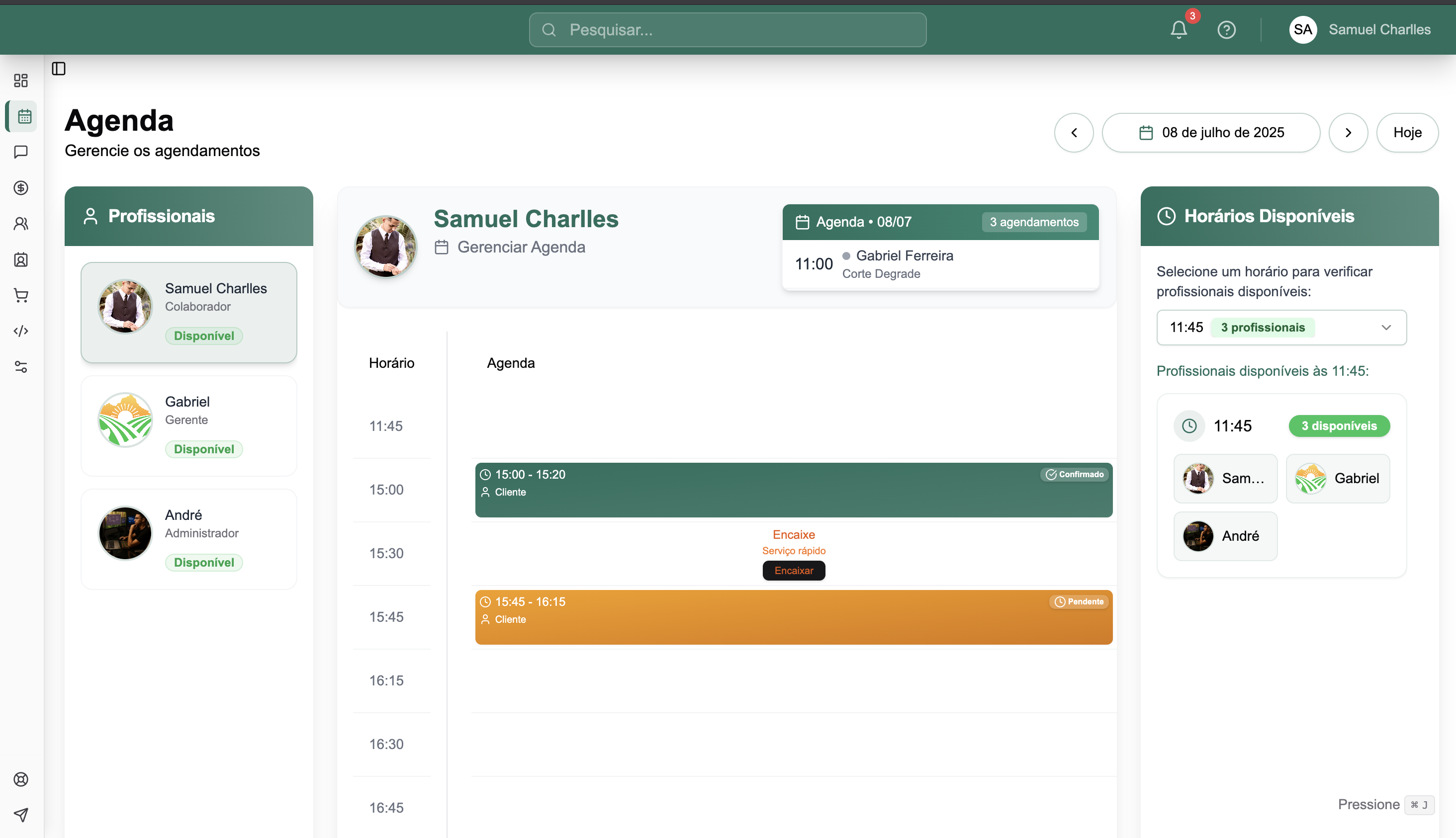 Agenda Principal